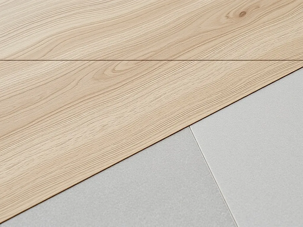Close up of high quality building materials, oak wood planks